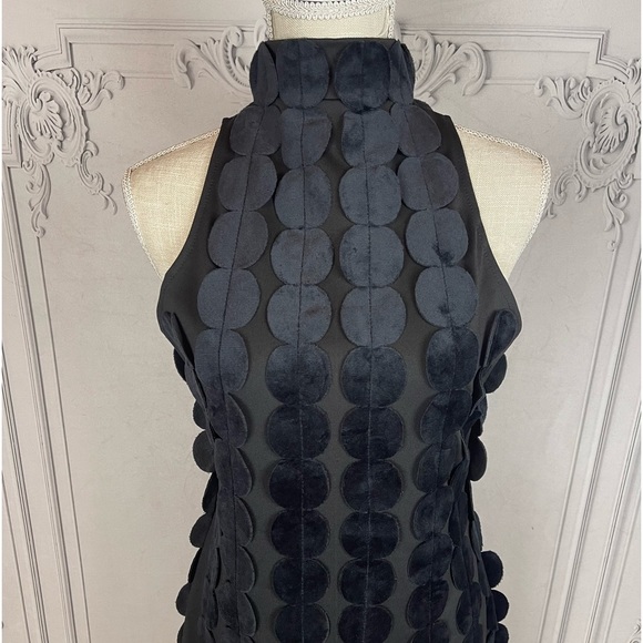 Tiffany Elegant Tassel Laser Cut Evening Mini Dress - Picture 15 of 15